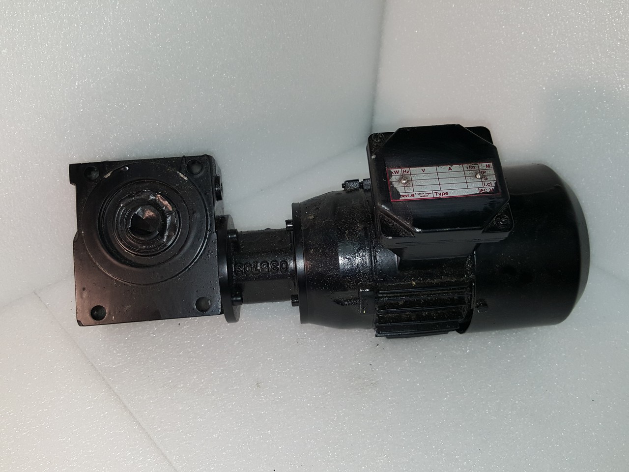DPIGT 63B-4 T SWEDRIVE Motor with transmission FL35D0